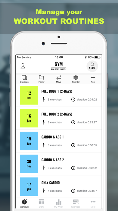 Gym Life - Workout Planner screenshot 2