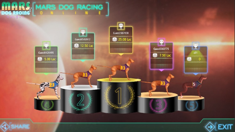 Mars Dog Racing Online