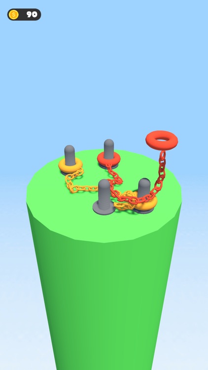 Knots Stack 3D - Sort Chains