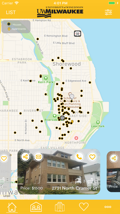 UWM NHO Listings screenshot 2