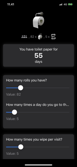 Toilet Paper Calculator+(圖3)-速報App