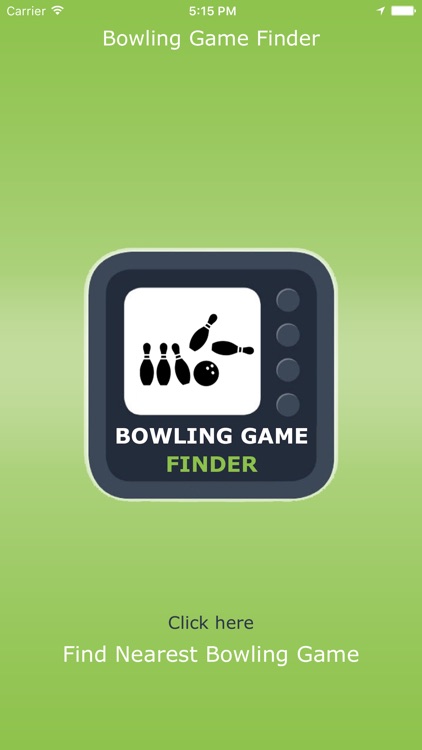 Bowling Finder