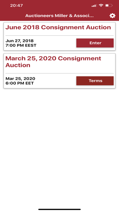 How to cancel & delete Auctioneers M&A Live from iphone & ipad 2