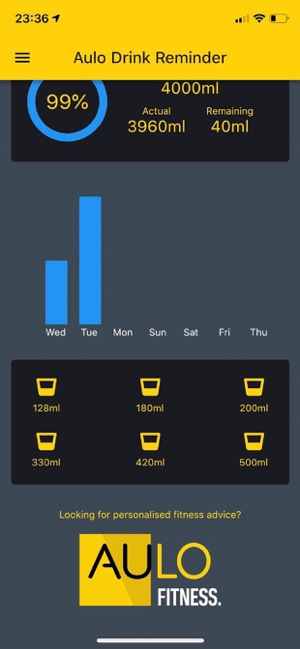 Aulo - Drink Reminder(圖1)-速報App