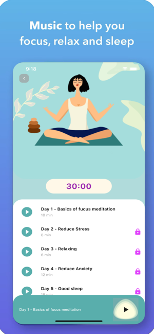 Sleep Sounds: Meditation Music(圖2)-速報App