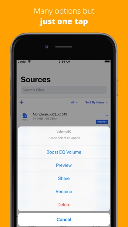 Volume EQ:  Music Booster ๏
