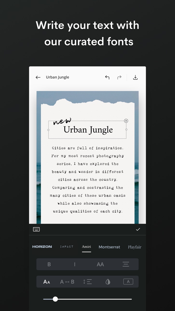 Unfold — Create Stories Modded screenshot 6 - iOS app interface