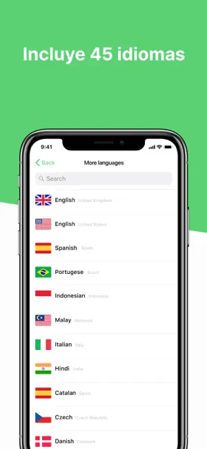 Captura de Pantalla 7 Voicepop - la voz en texto iphone