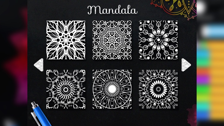 Colouring Book & Mandala