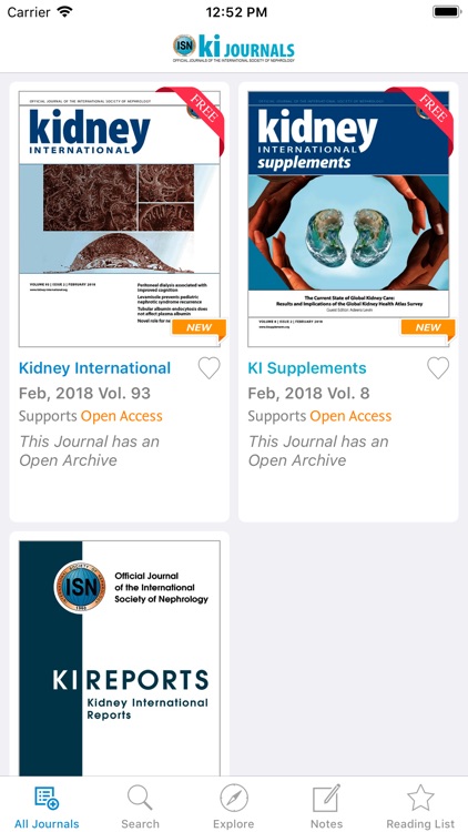 Kidney International Journals