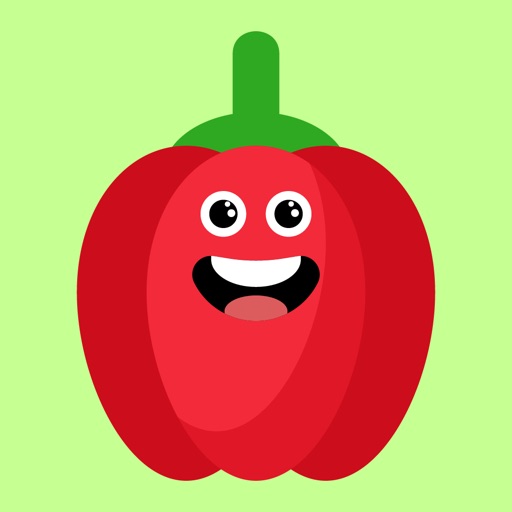 red fruits emoji sticker app
