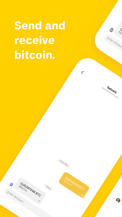 Pine – Bitcoin Wallet screenshot 2