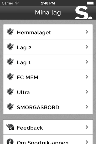 Sportnik App screenshot 3