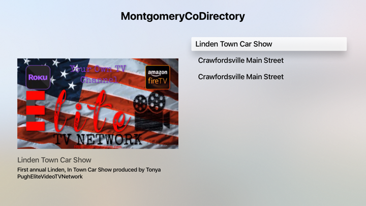 Screenshot #1 pour MontgomeryCoDirectory