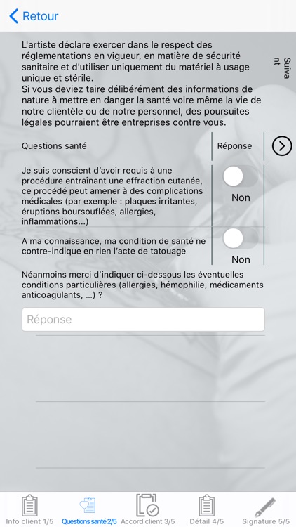 Tattoo App Consent screenshot-3