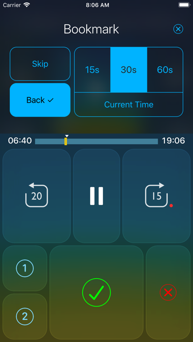 Tatori - Audio Bookmark Editor screenshot 3