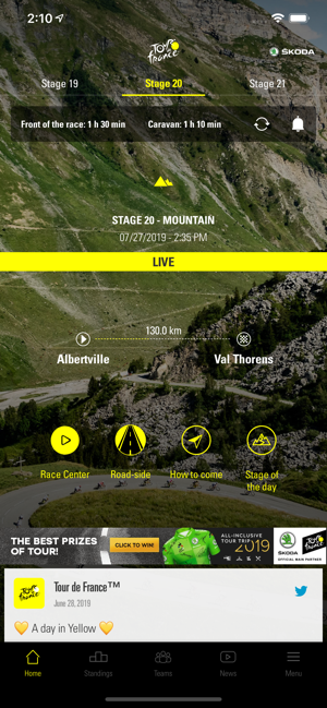 TDF 2020, presented by ŠKODA(圖2)-速報App