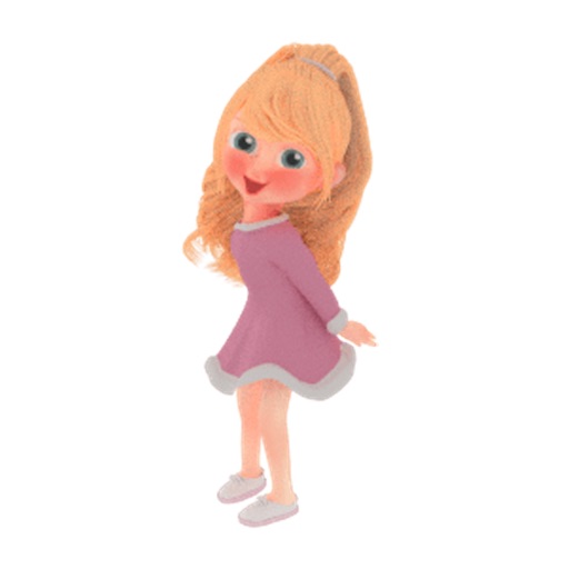 Blond Babe - Animated icon