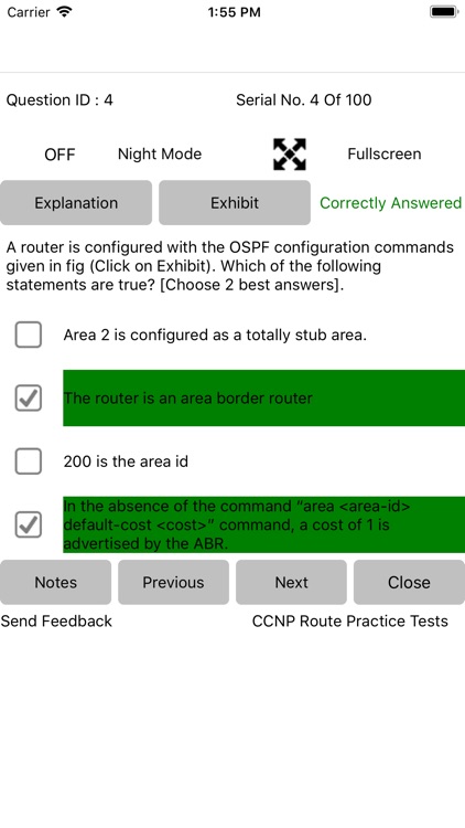 Exam Sim For CCNP® Route screenshot-8