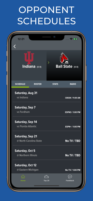 Indiana Football Schedules(圖7)-速報App