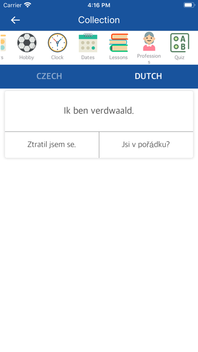 Czech Dutch Dictionary screenshot 3