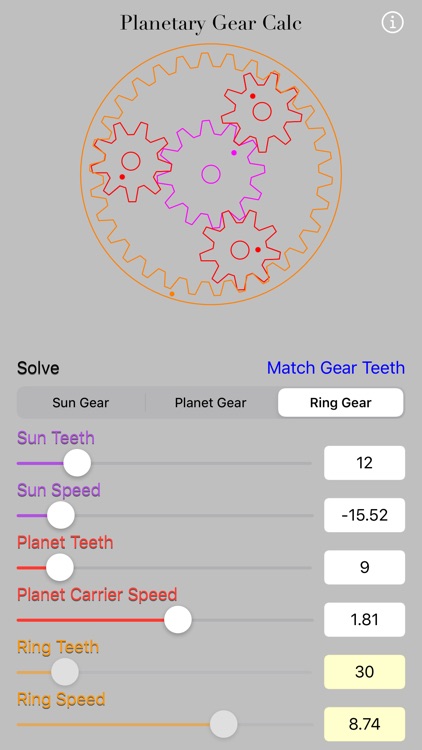 Planetary Gear Calculator screenshot-5