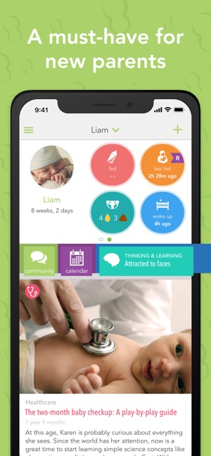 Ovia Parenting & Baby Tracker(圖1)-速報App