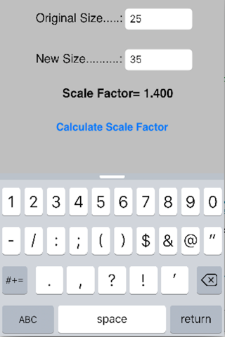 Scale Factor - náhled