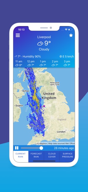 UK Weather Maps and Forecast(圖5)-速報App