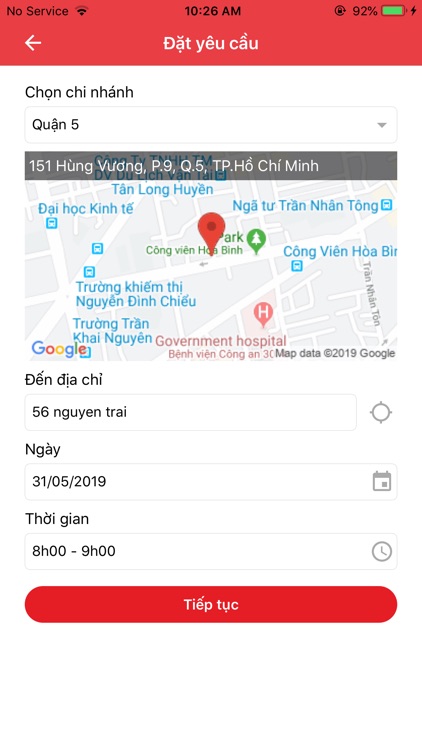 iCare Center - Đặt Dịch Vụ screenshot-6