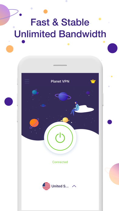 Planet VPN – Network Shield screenshot 2