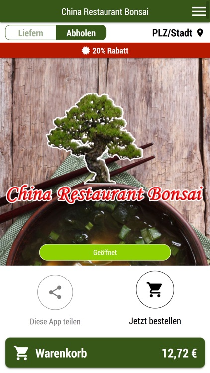 China Restaurant Bonsai