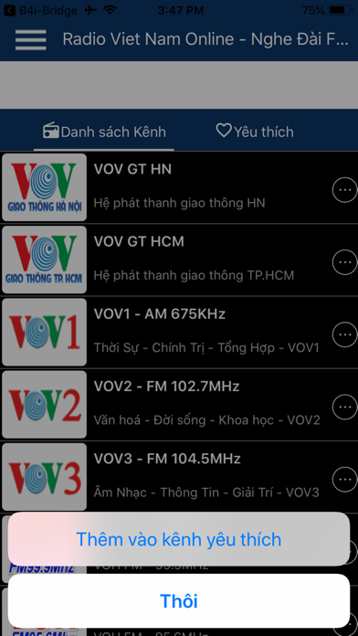 Radio Việt Nam screenshot 3