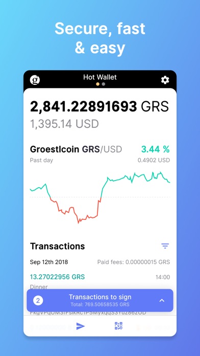 GRS Wallet for COINiD screenshot 3