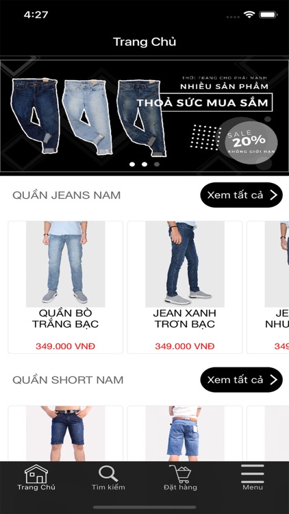 Quần jeans nam - Quần bò nam