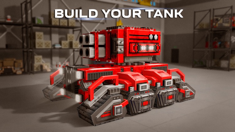 Blocky Cars Online - tank wars screenshot-3