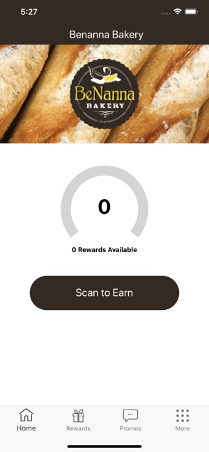 Benanna Bakery Rewards