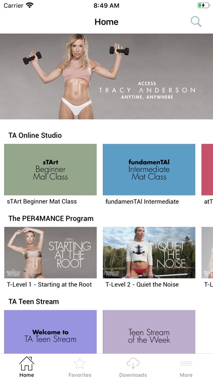 Tracy Anderson Online Studio