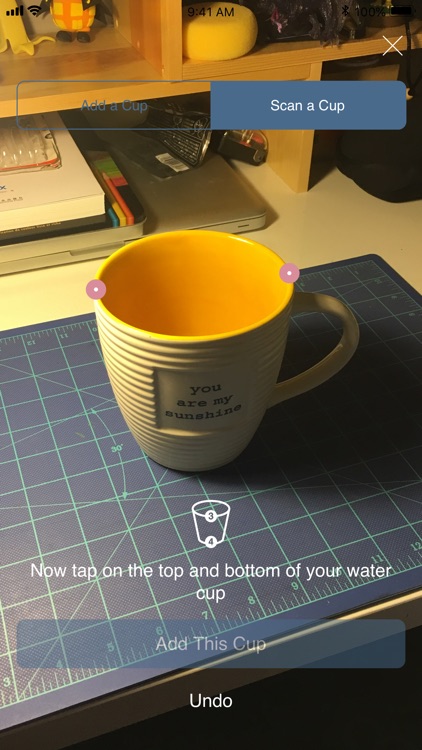 HOH - water cup AR scan screenshot-4
