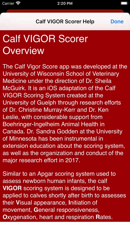 Calf VIGOR Scorer screenshot-6