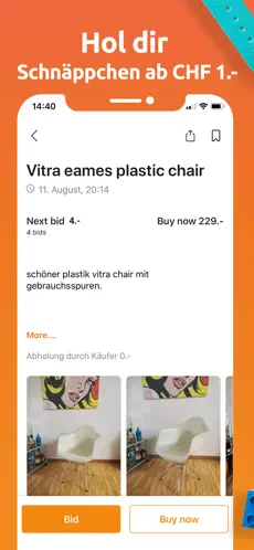 Captura 3 Ricardo: Kaufen und Verkaufen iphone