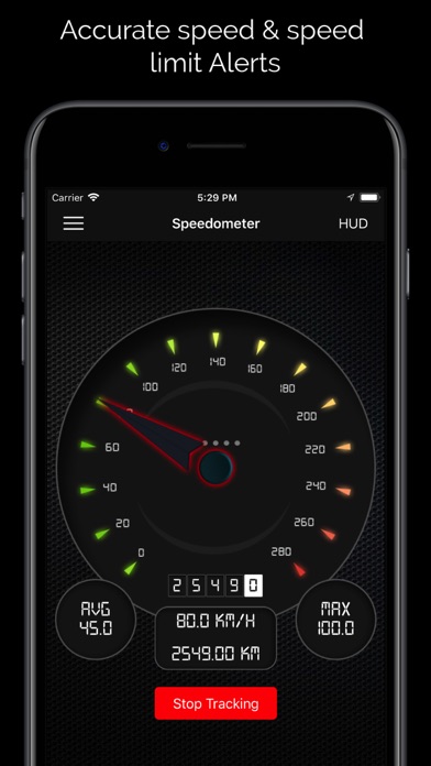 Digital Speed Tracker PRO Screenshots