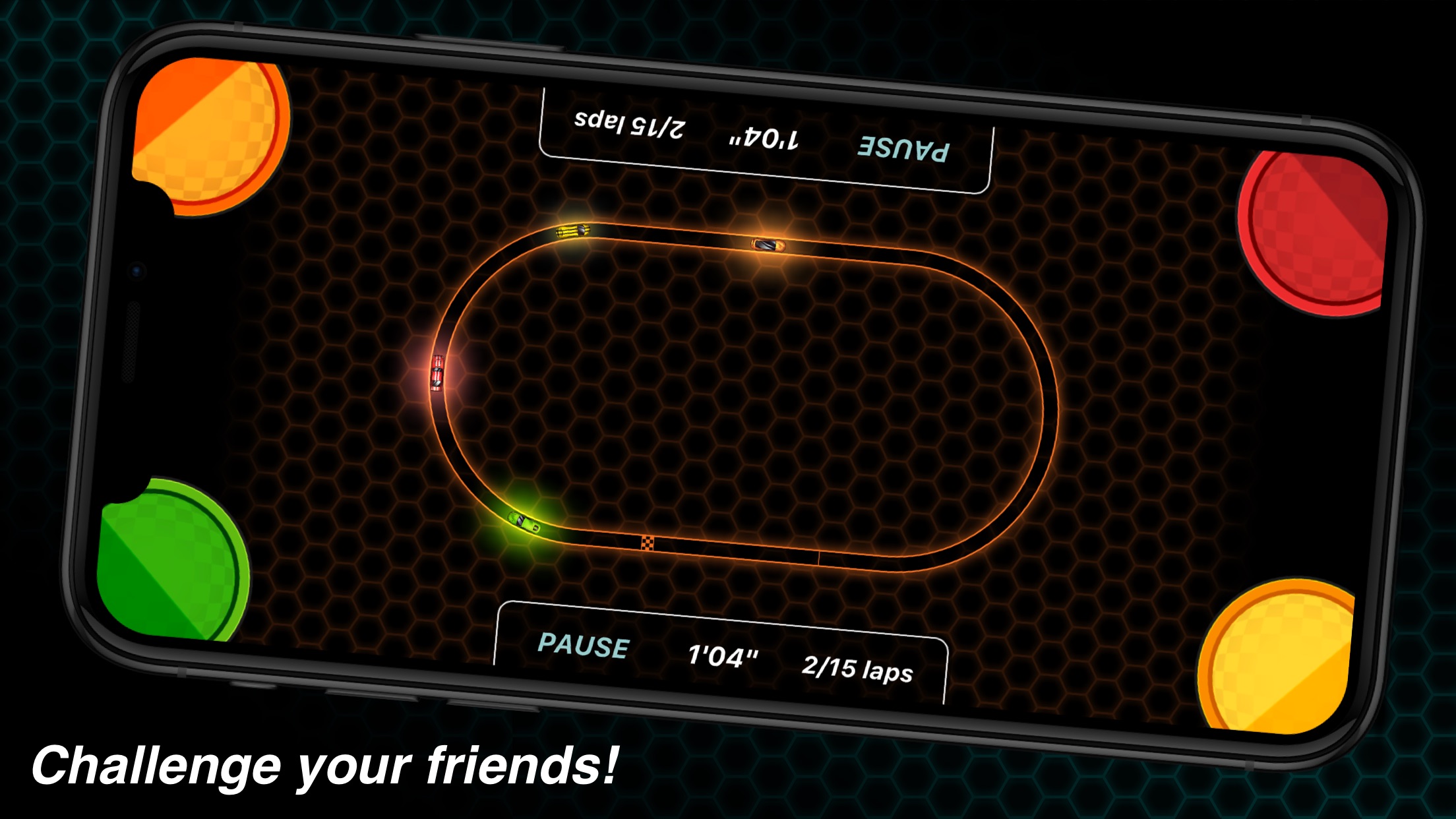 Screenshot do app Vector Race
