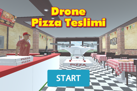 Drone Pizza Delivery 3D screenshot 2