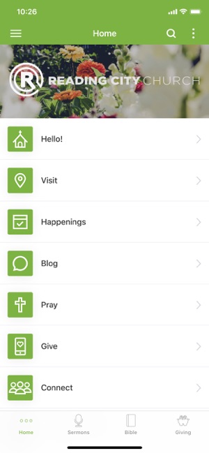 Reading City Church App