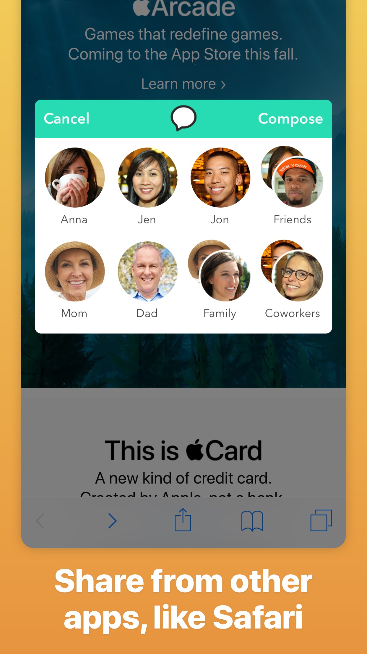 Screenshot do app Group Text+