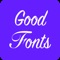 Amazing custom fonts that works in ANY app