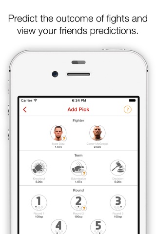 Verdict MMA Picks & Scoring screenshot 3
