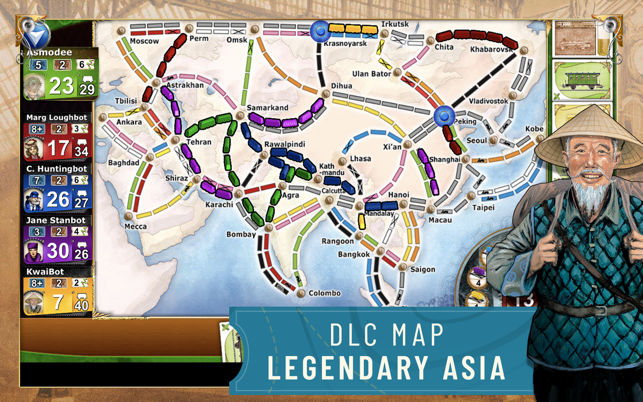 ‎Ticket to Ride Screenshot