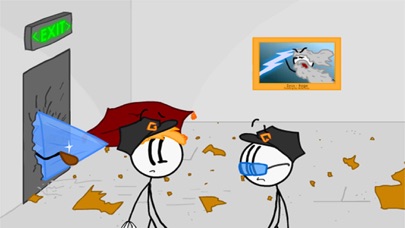 Stealing The Diamond -Stickman screenshot 4